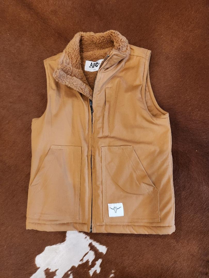 Brown-Work-Sherpa-Vest