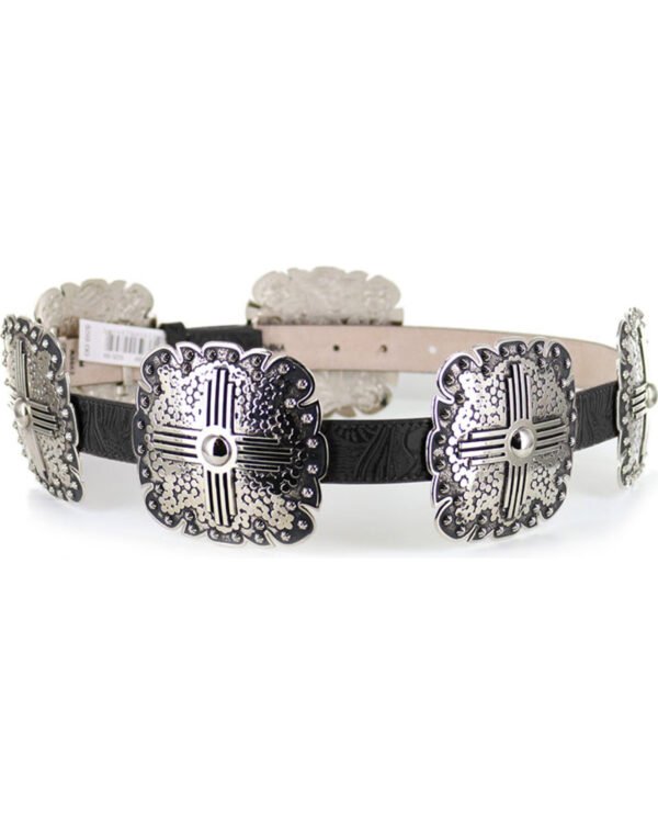 Women's Embossed Concho Belt - Image 2