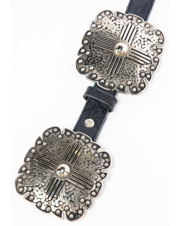 Women's Embossed Concho Belt - Image 3