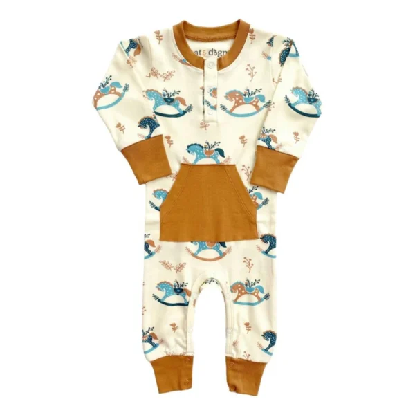 Rocking Horse Playsuit