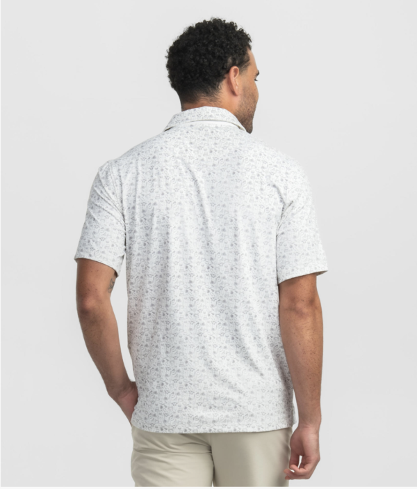 Biggest Fan Printed Polo / Hazy Gray - Image 2