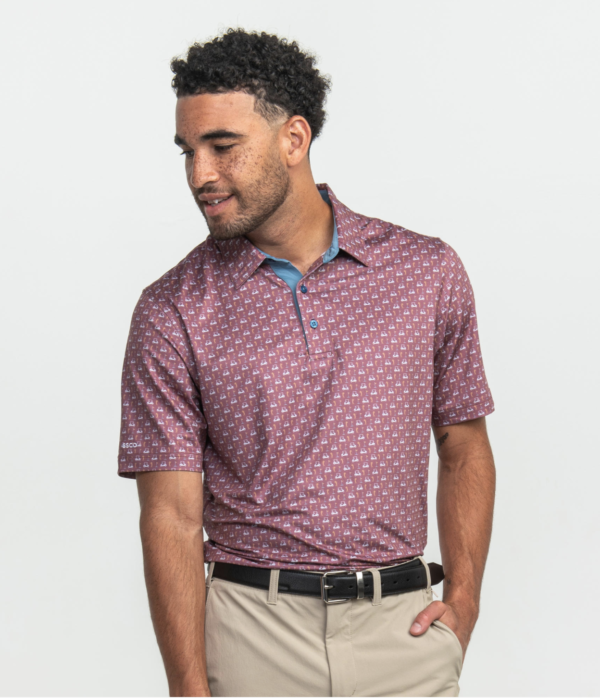 Perfect Round Printed Polo / Perfect Round