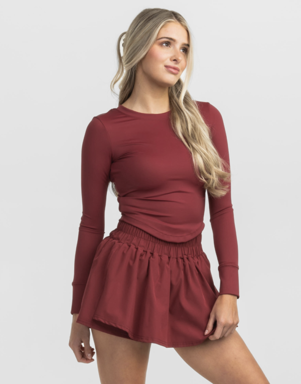 Hybrid Performance Skort / Crimson - Image 2