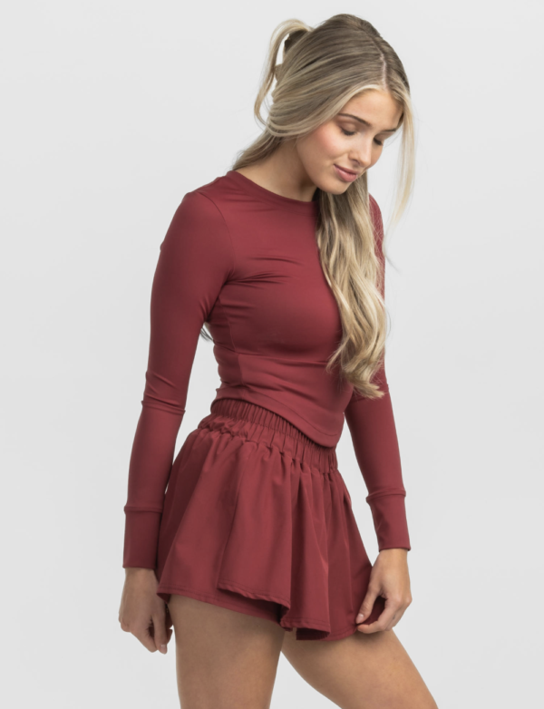 Hybrid Performance Skort / Crimson - Image 3