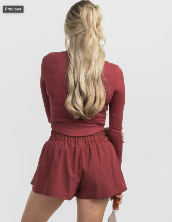 Hybrid Performance Skort / Crimson - Image 4
