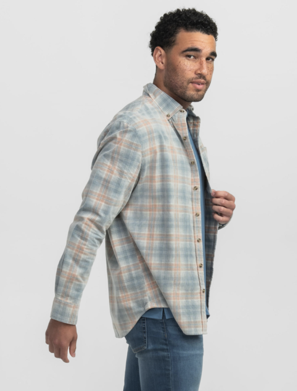 Braxton Lightweight Cord Flannel / Dorado - Image 3