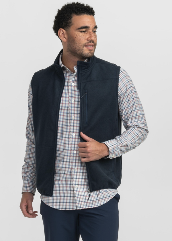 Stretch Twill Vest / Eclipse