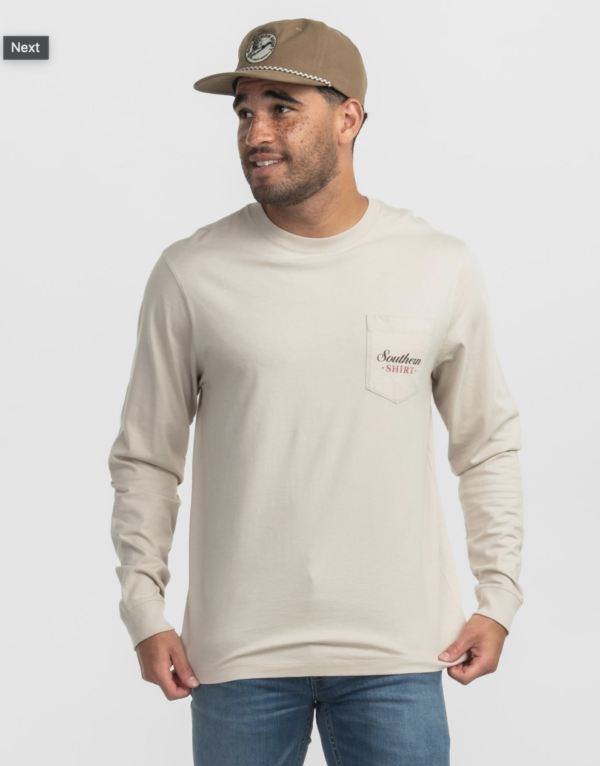 Hop Master Tee LS / Taupe - Image 2