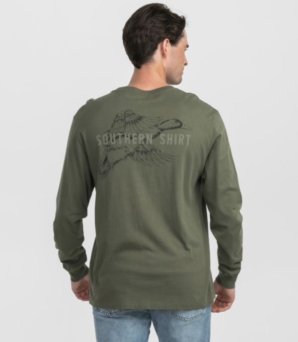 Free To Fly Tee LS / Cedar - Image 2