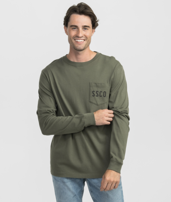 Free To Fly Tee LS / Cedar - Image 3