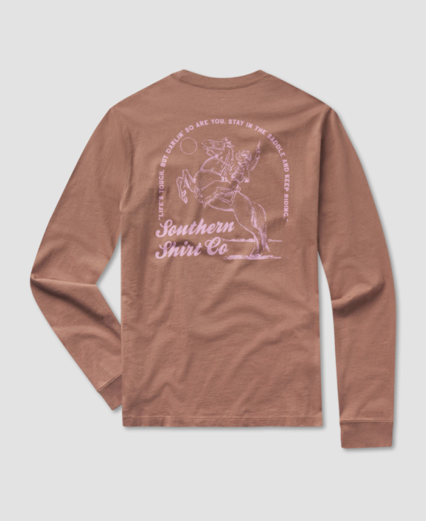 Little Bit Cowgirl Tee LS / Maple