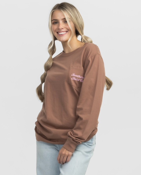 Little Bit Cowgirl Tee LS / Maple - Image 3