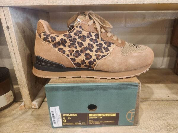 Women's Giddy Up Leopard Print Casual Shoes