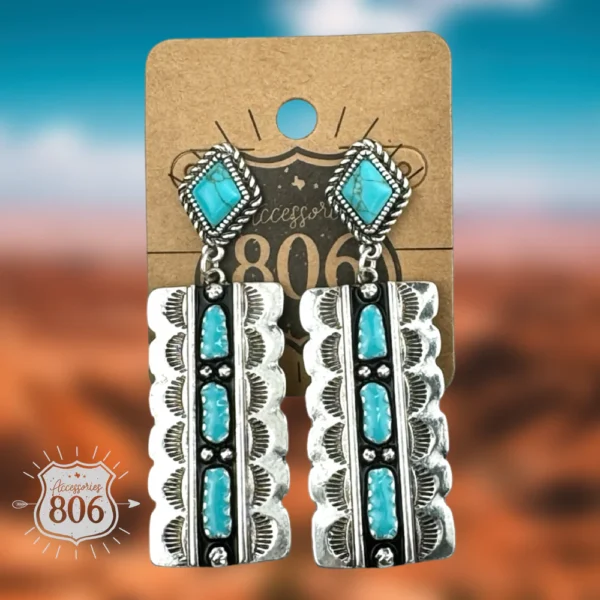 Southwest Style Earring 806-E506