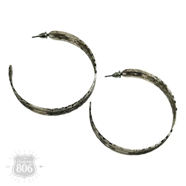 Western Hoop Earring Set - Image 2