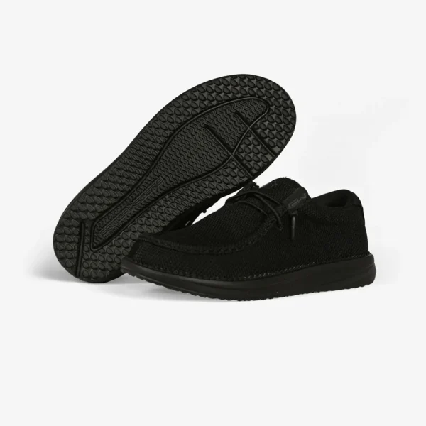 Men's Camp Shoes-BLACK - Image 2