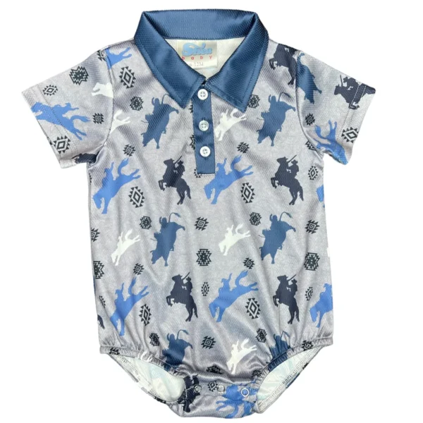 Boys Print Onesie