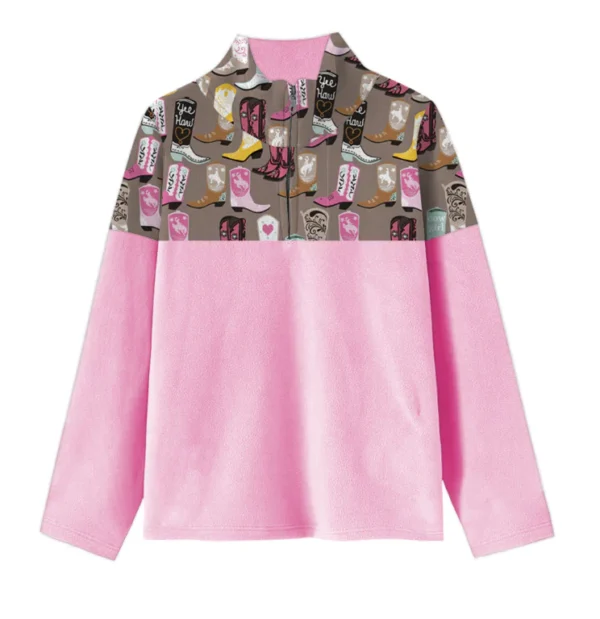 Boot Print Fleece